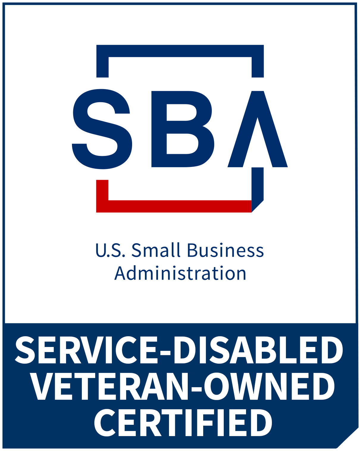 Service-Disabled Veteran-Owned Small Business Certification Seal